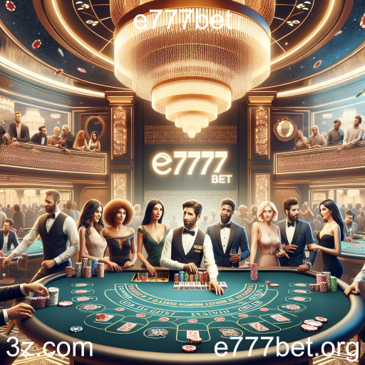 Explore a Emoção do Cassino Ao Vivo no e777bet